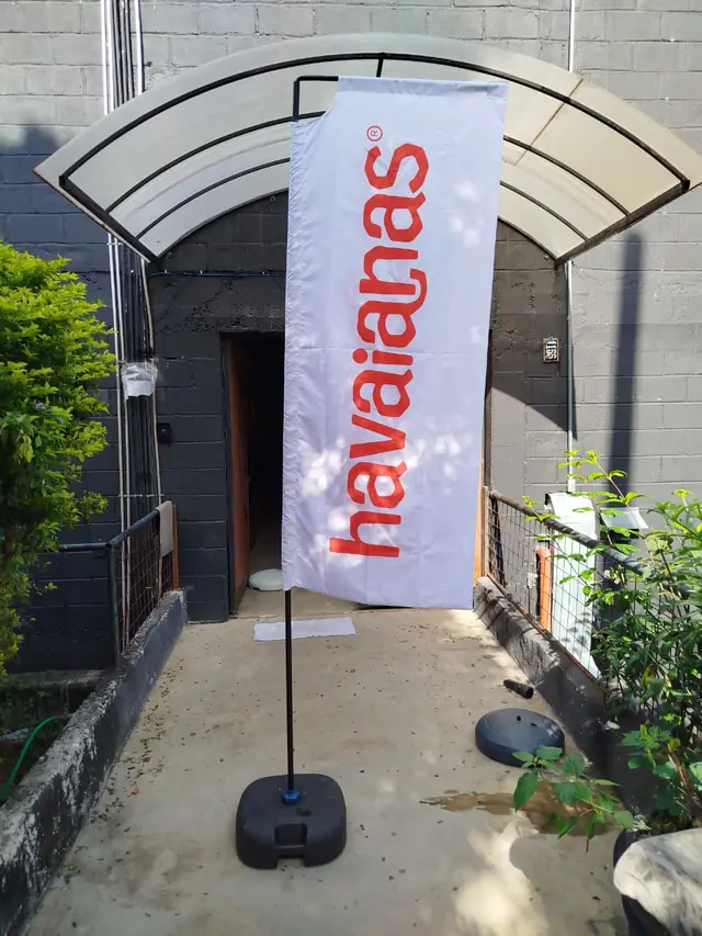 Windbanner Vento Forte instalado em cliente, foto 4